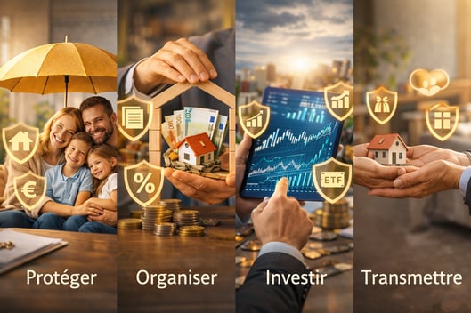 Les quatre piliers de la gestion patrimoniale